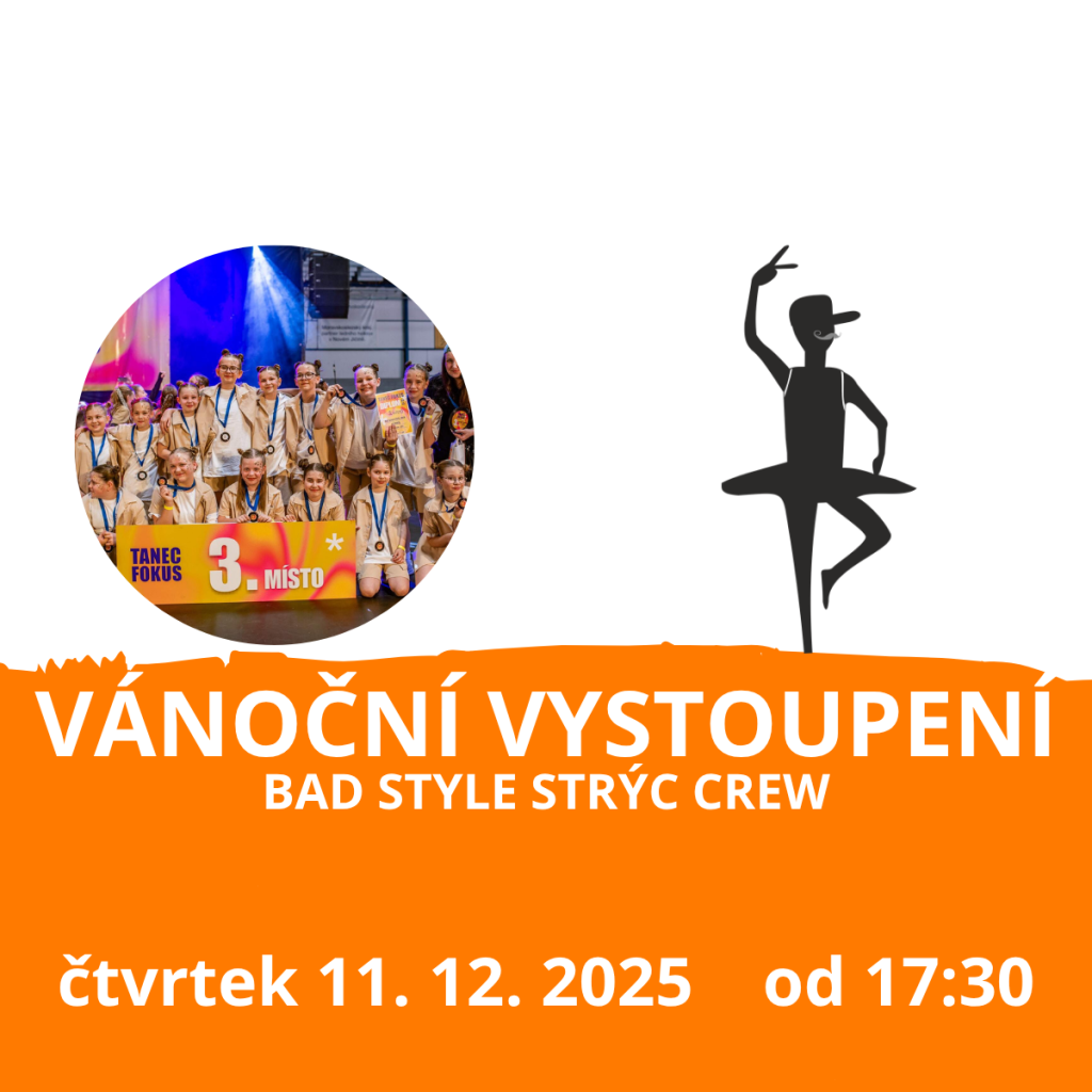 Vánoční vystoupení Bad style strýc crew