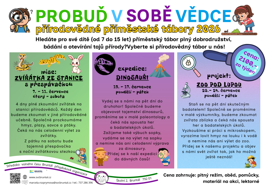 PT PŘÍRODOVĚDNÝ - Zvířátka ze stanice