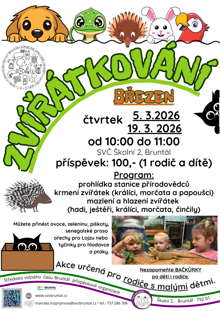 Zvířátkování 5. 3. 2026