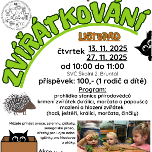 Zvířátkování 13.11.