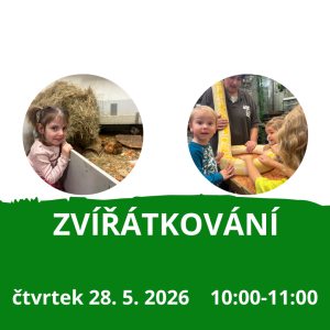 Zvířátkování 28.5.2026 